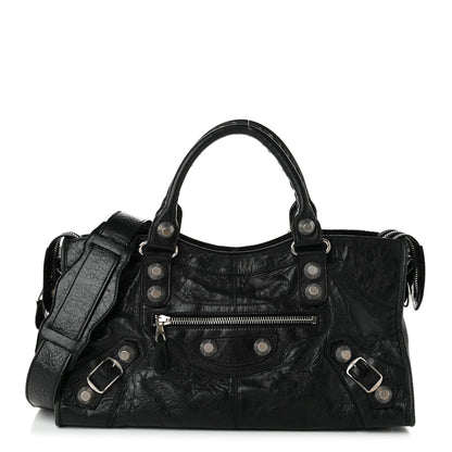 Balenciaga Agneau Giant 21 Silver Hardware Part Time Black 1 of 11