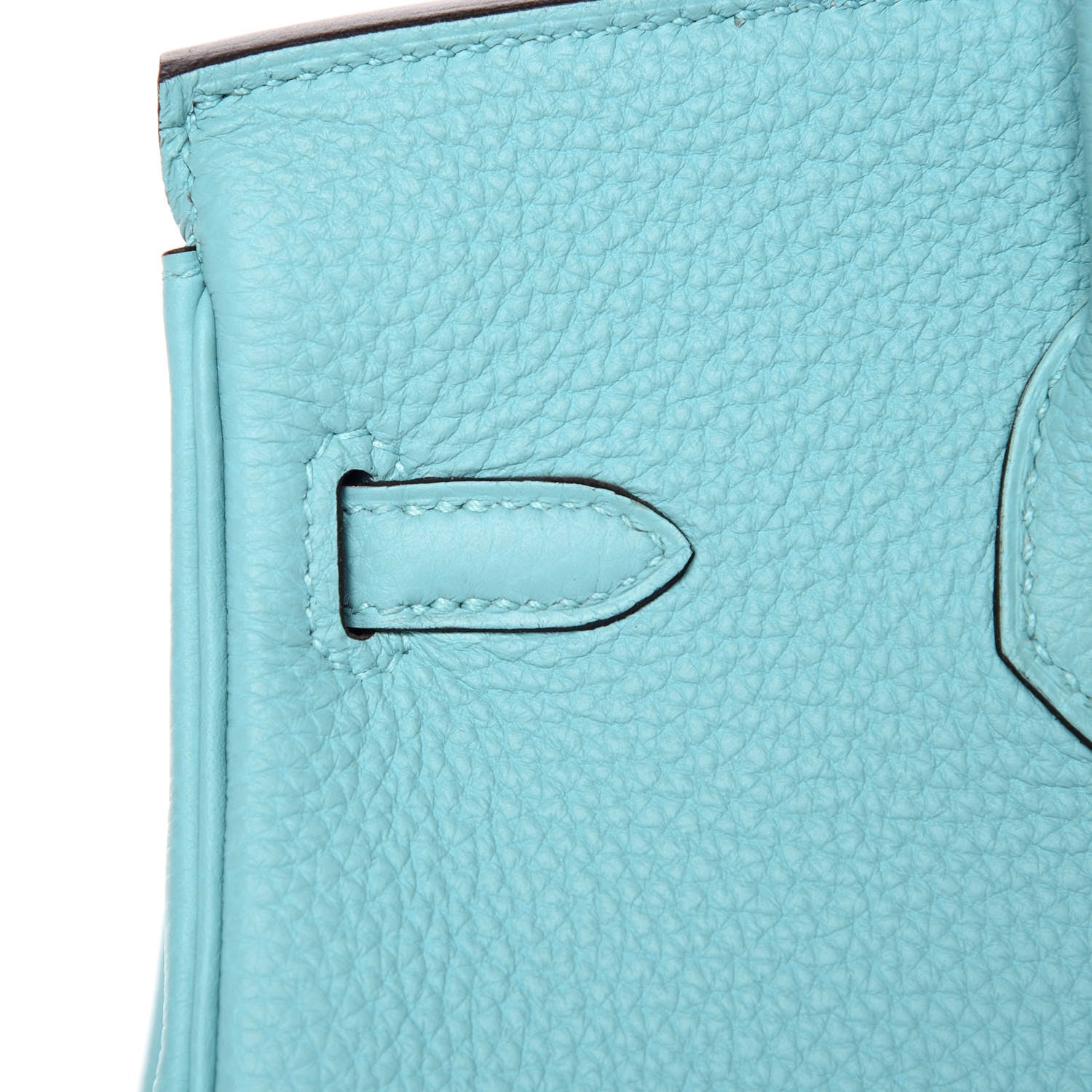 Hermes Togo Birkin 25 Bleu Atoll 7 of 33
