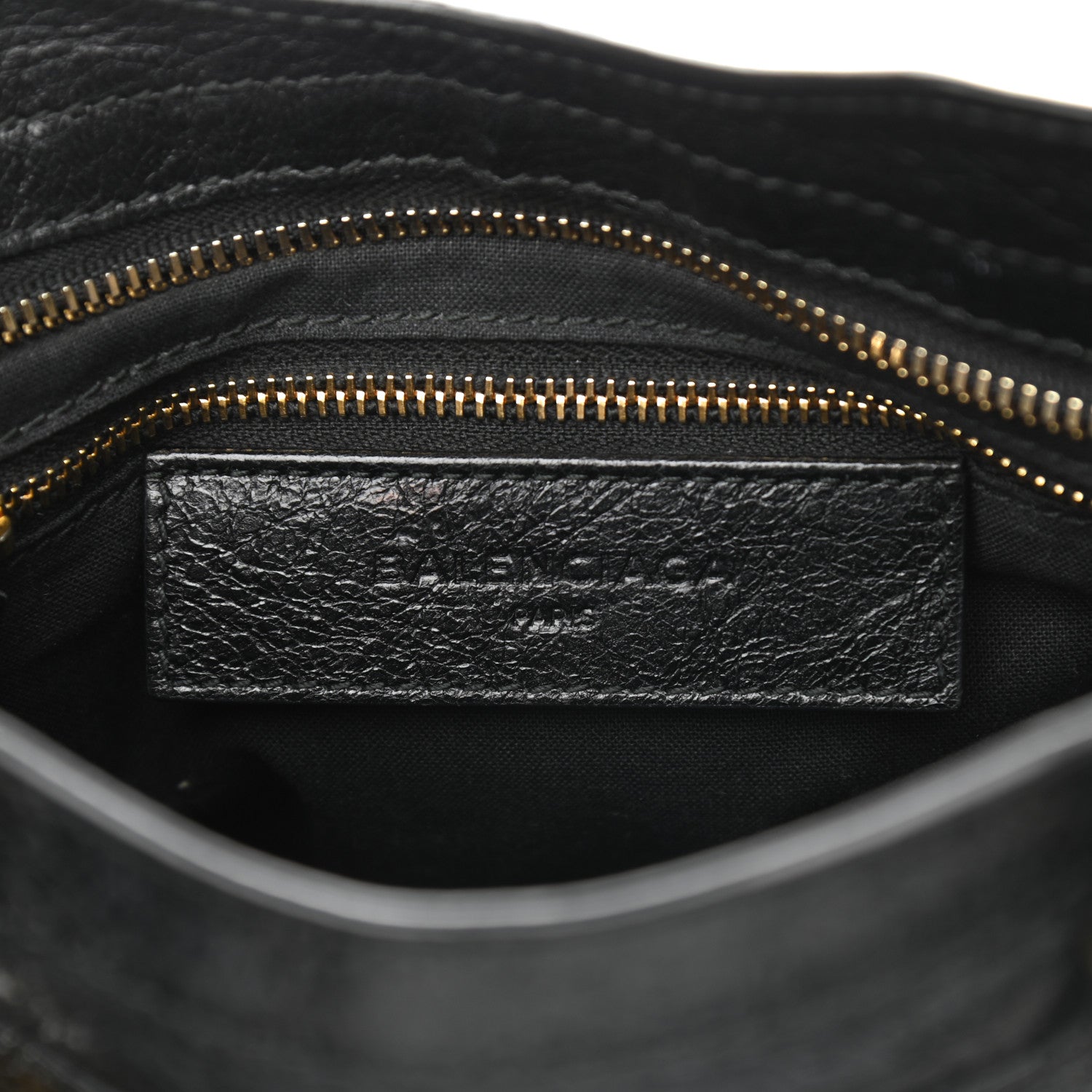 Balenciaga Agneau Classic Gold Hardware Mini City Black 5 of 9