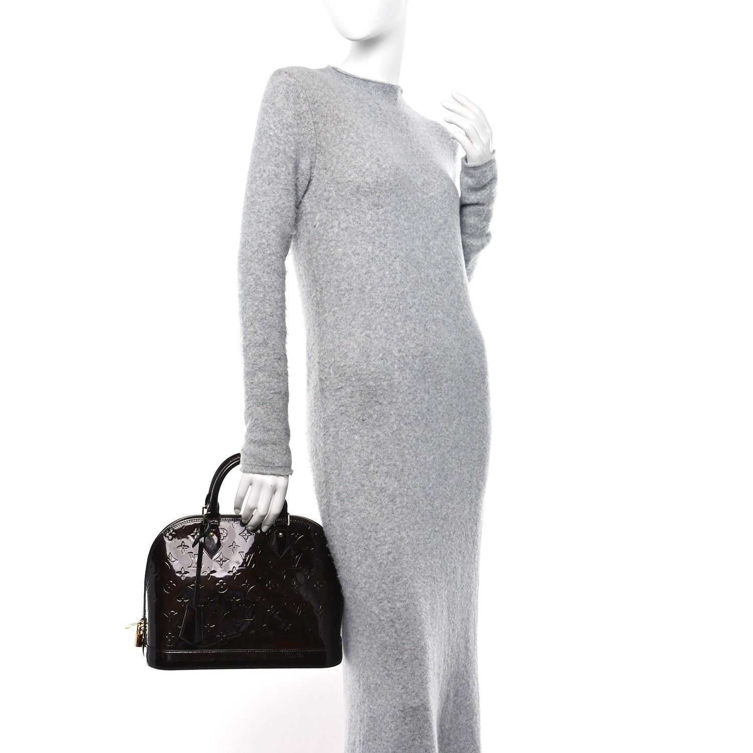 Louis Vuitton Vernis Alma PM Amarante 2 of 11