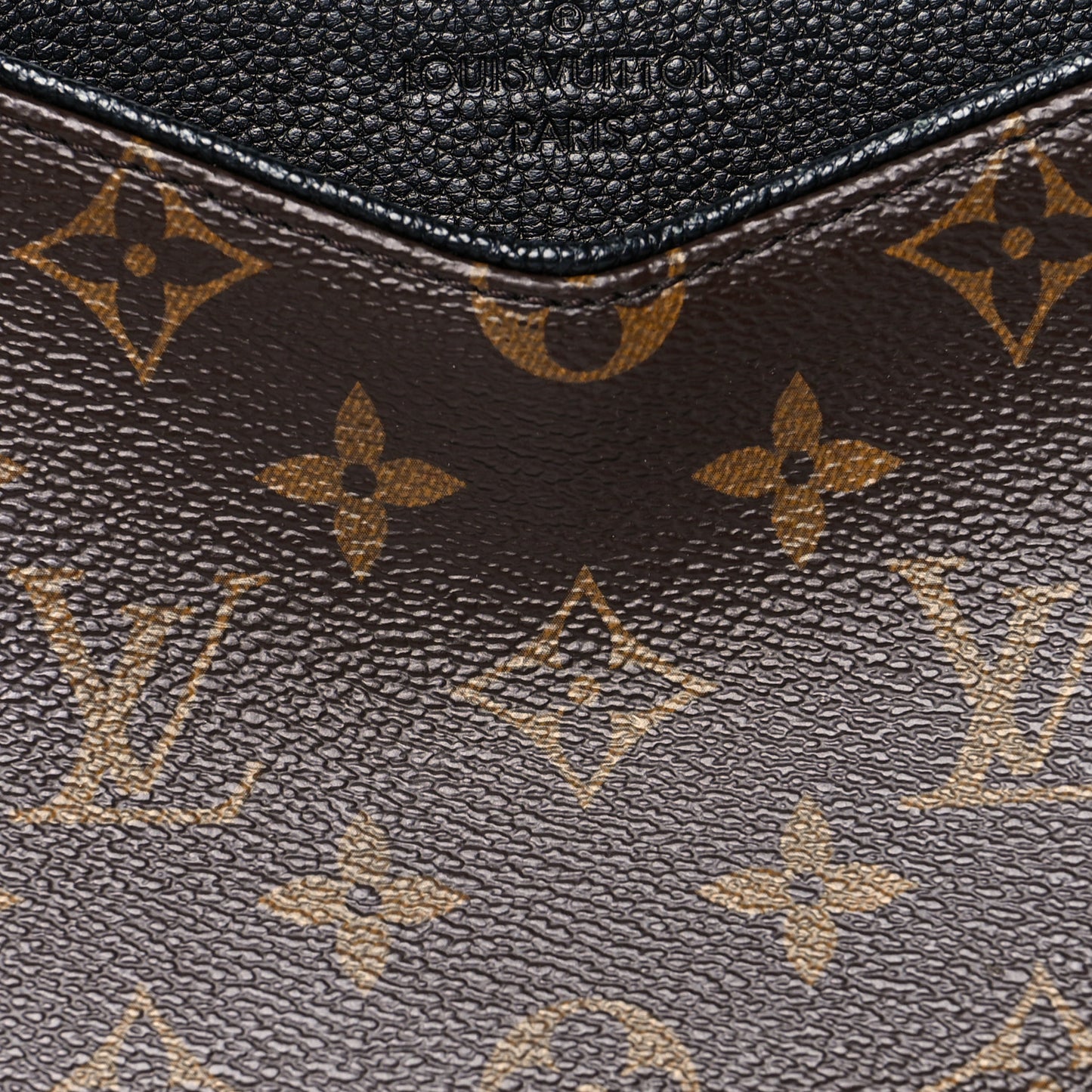 Monogram Pallas Clutch Black