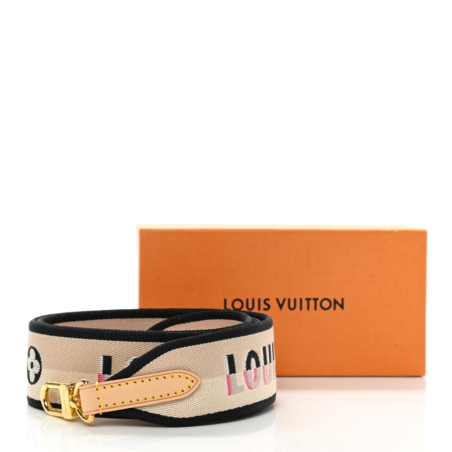 Louis Vuitton Jacquard Speedy Bandouliere 20 Shoulder Strap Black 5 of 5