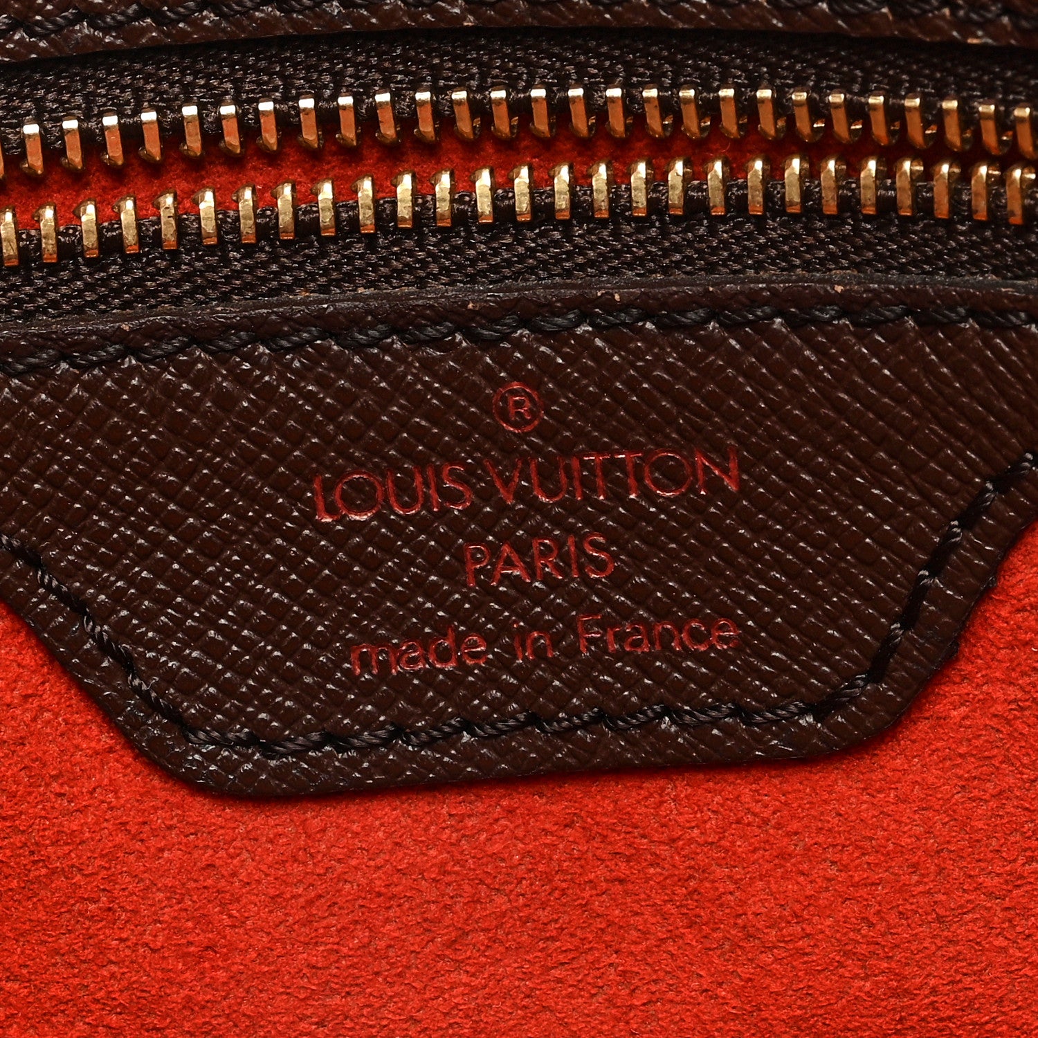 Louis Vuitton Damier Ebene Marais Bucket 23 7 of 9