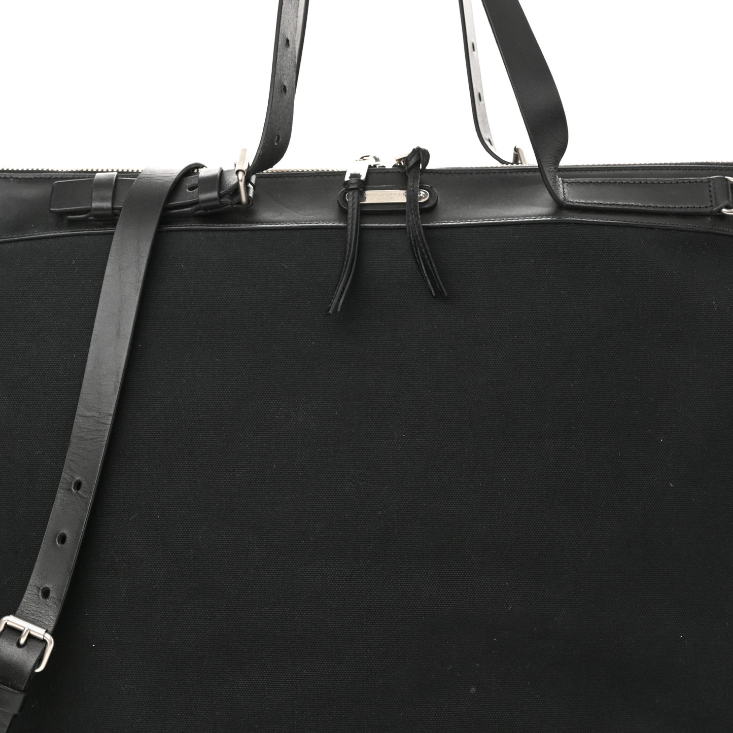 Canvas ID Shopping Bag Black