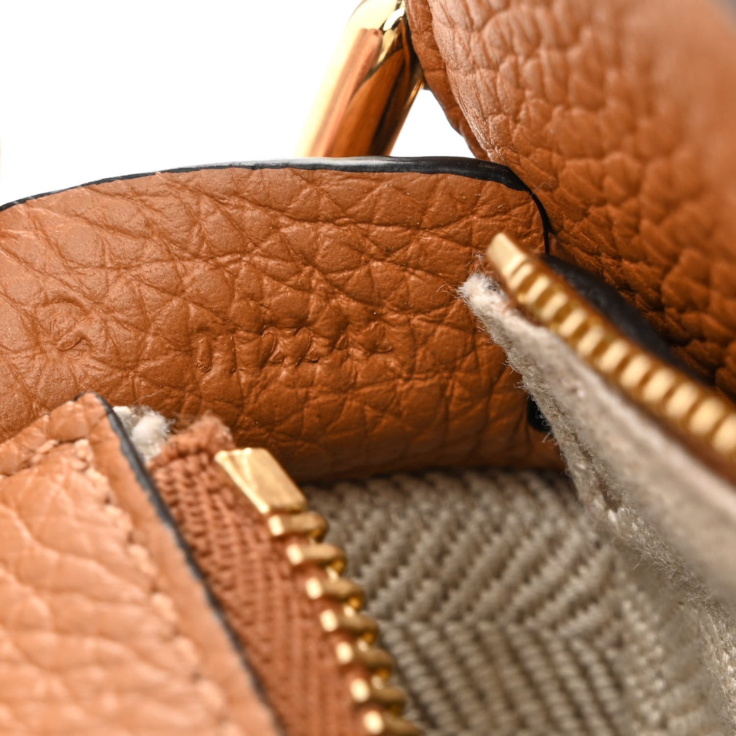 Calfskin Mini Puzzle Bag Tan