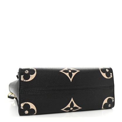 Louis Vuitton Empreinte Monogram Giant Onthego PM Black Beige 4 of 11