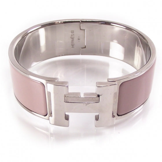 Hermes Enamel H Bracelet 1 of 5