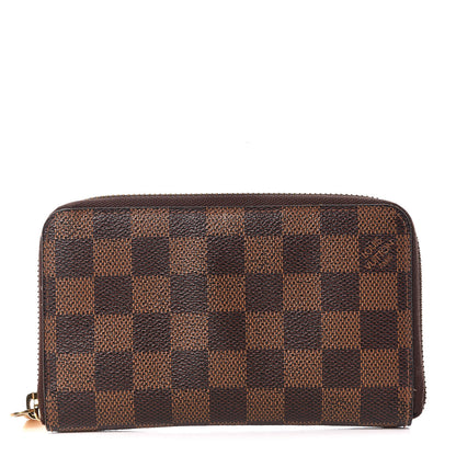 Louis Vuitton Damier Ebene Zippy Compact Wallet 1 of 7