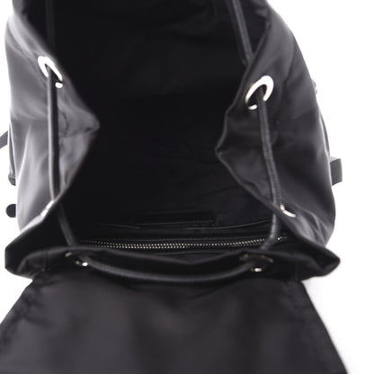 Burberry Nylon Logo Print Medium Rucksack Backpack Black 6 of 10