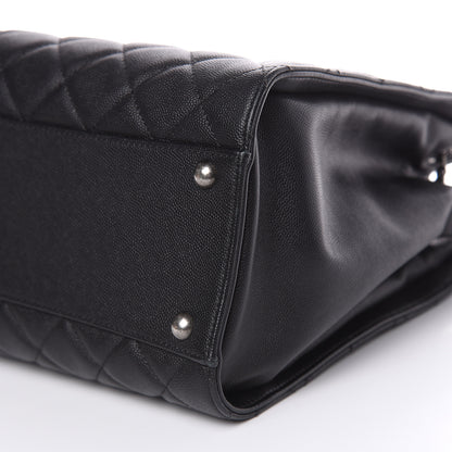 Chanel Caviar Quilted Medium CC Bucket Bag Black 9 of 13