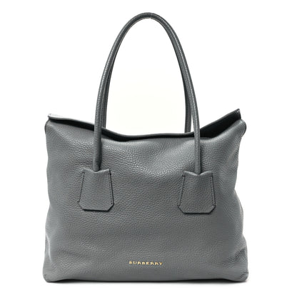 Burberry London Grainy Calfskin Medium Baynard Tote Storm Grey 1 of 9