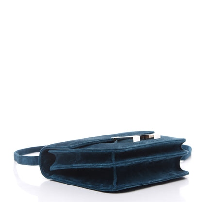 Hermes Veau Doblis Constance 18 Bleu Ocean 4 of 17
