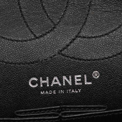 Chanel Crumpled Calfskin Quilted 2.55 Reissue 226 Flap So Black 6 of 8