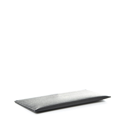 Louis Vuitton Calfskin Felicie Chain Wallet Card Holder Insert Black 4 of 6