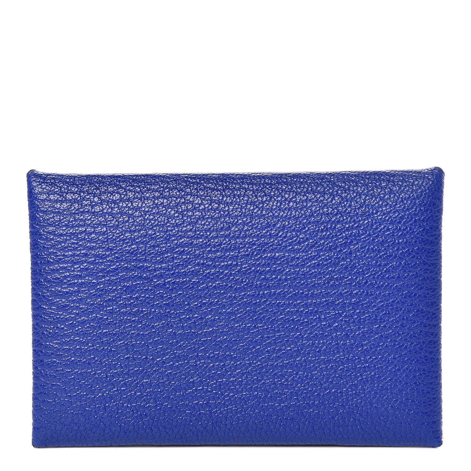 Hermes Chevre Mysore Calvi Card Case Bleu Electrique 1 of 8
