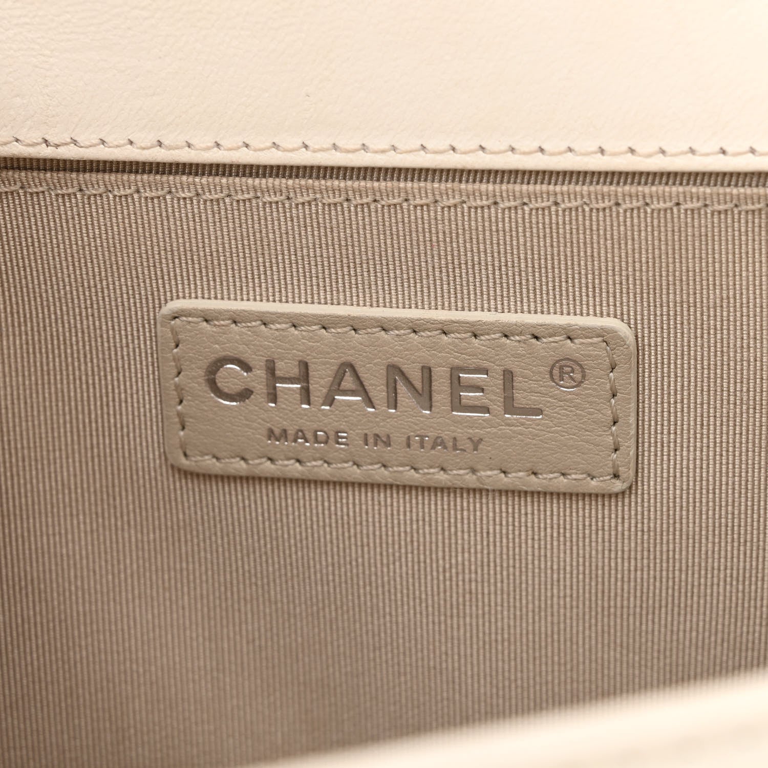 Chanel Lambskin Perforated Medium Boy Flap White 5 of 20