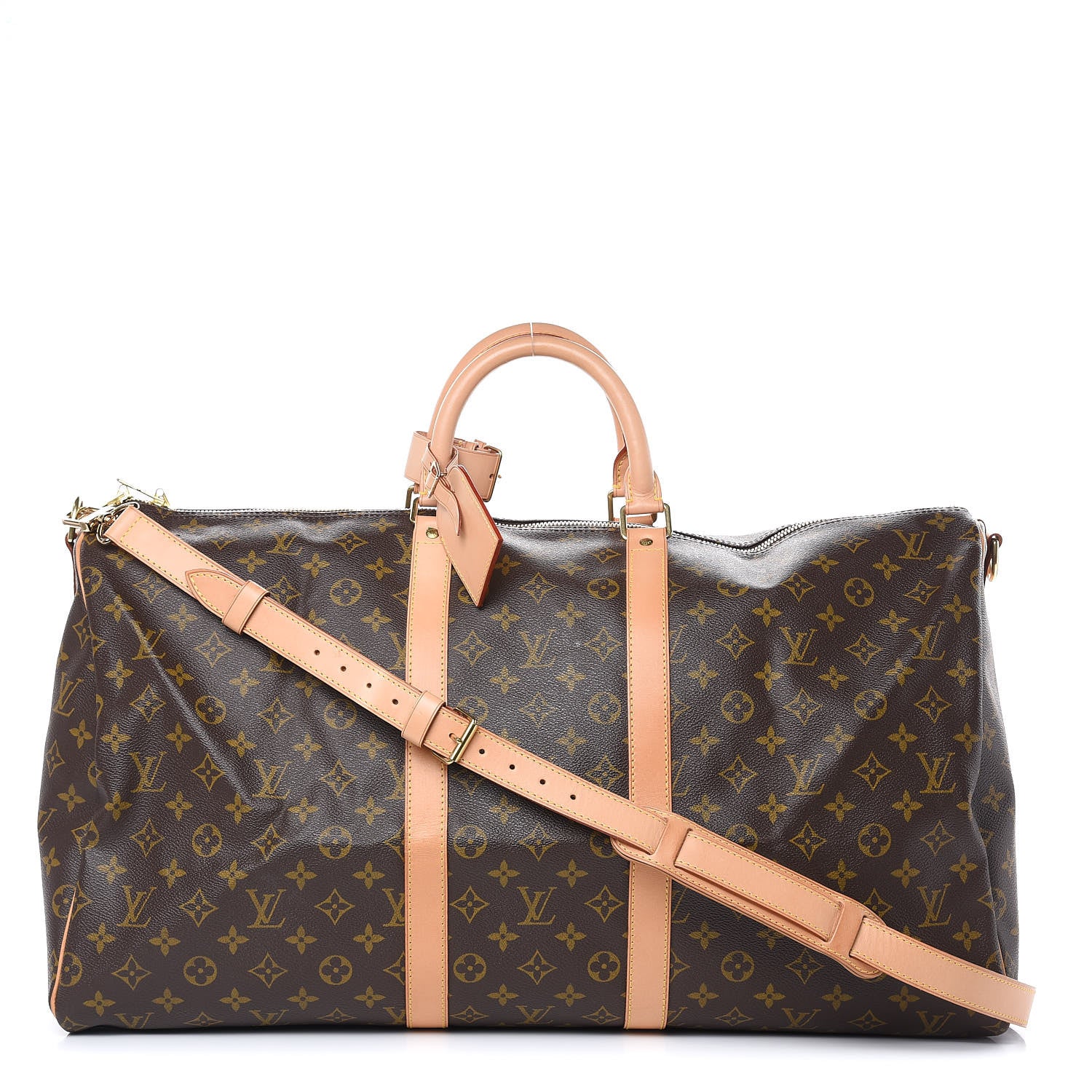 Louis Vuitton Monogram Keepall Bandouliere 55 1 of 12