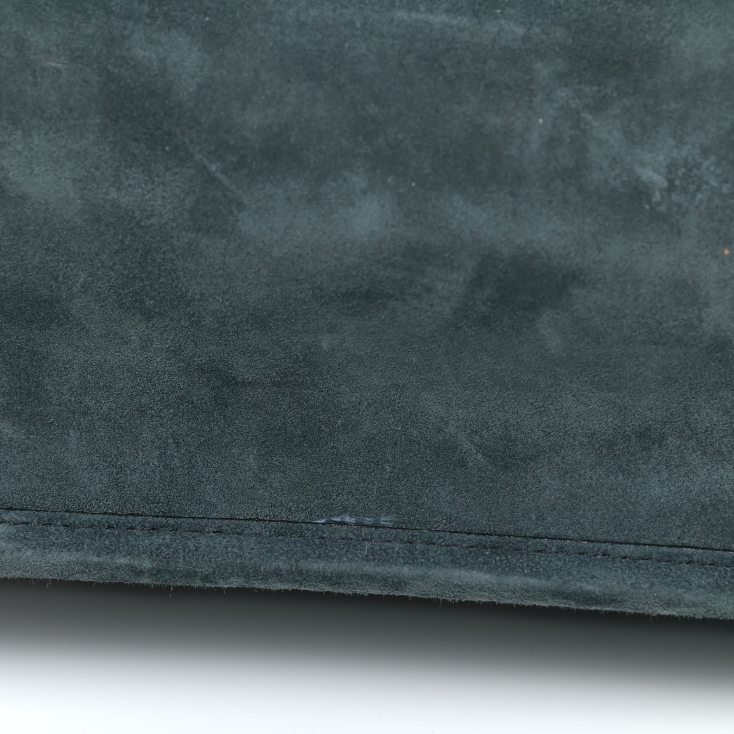Suede Monogram Medium Niki Chain Satchel Green