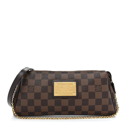 Louis Vuitton Damier Ebene Eva Clutch 1 of 11