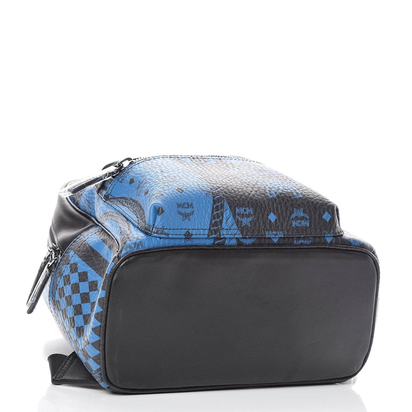 Visetos Baroque Print Small Stark Backpack Black Blue