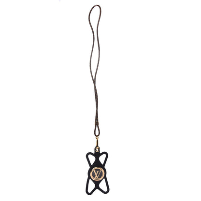 Louis Vuitton Monogram Silicone Louise Phone Holder Black 1 of 5