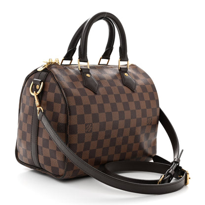 Louis Vuitton Damier Ebene Speedy Bandouliere 25 3 of 11