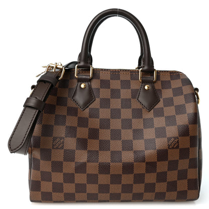Louis Vuitton Damier Ebene Speedy Bandouliere 25 1 of 9