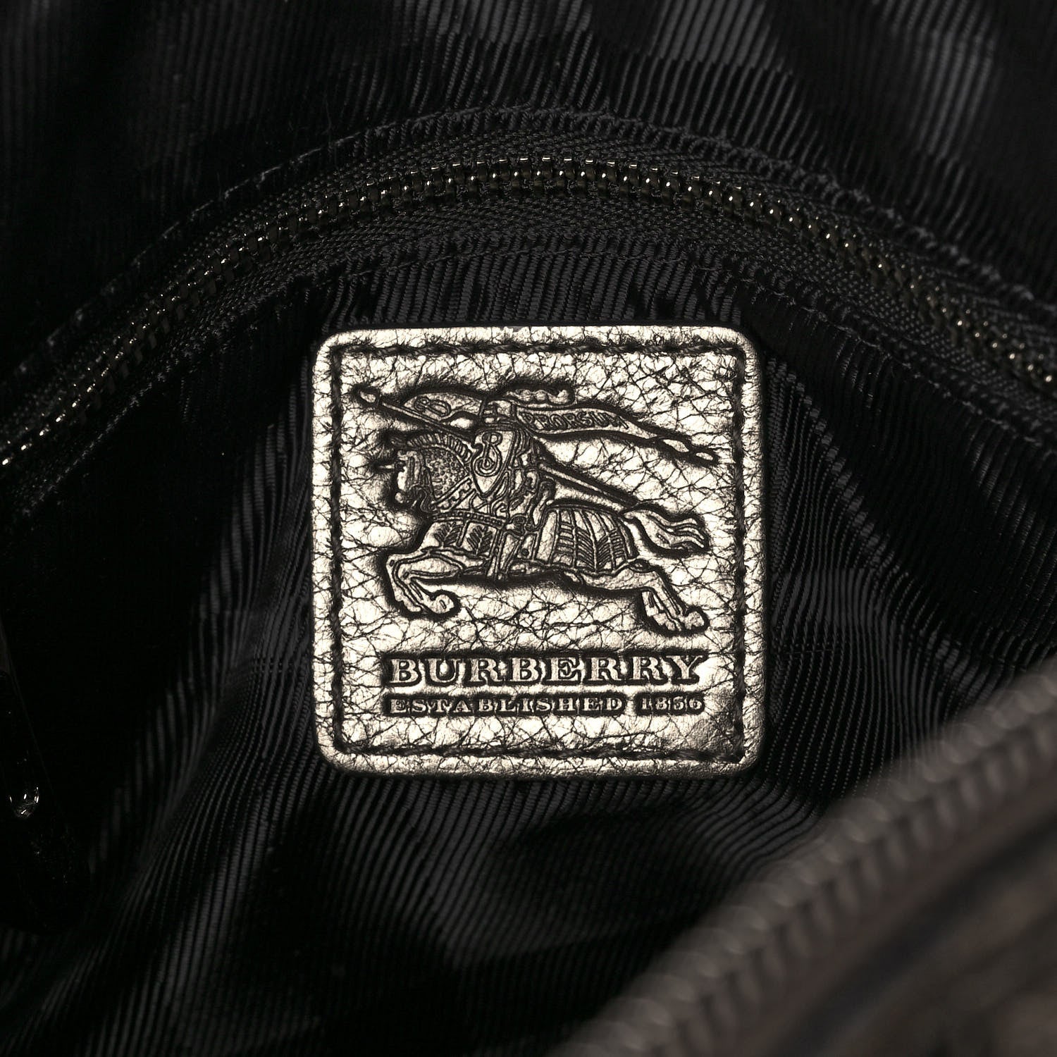 Burberry Metallic Shimmer Check Medium Alchester Bowling Bag 6 of 12