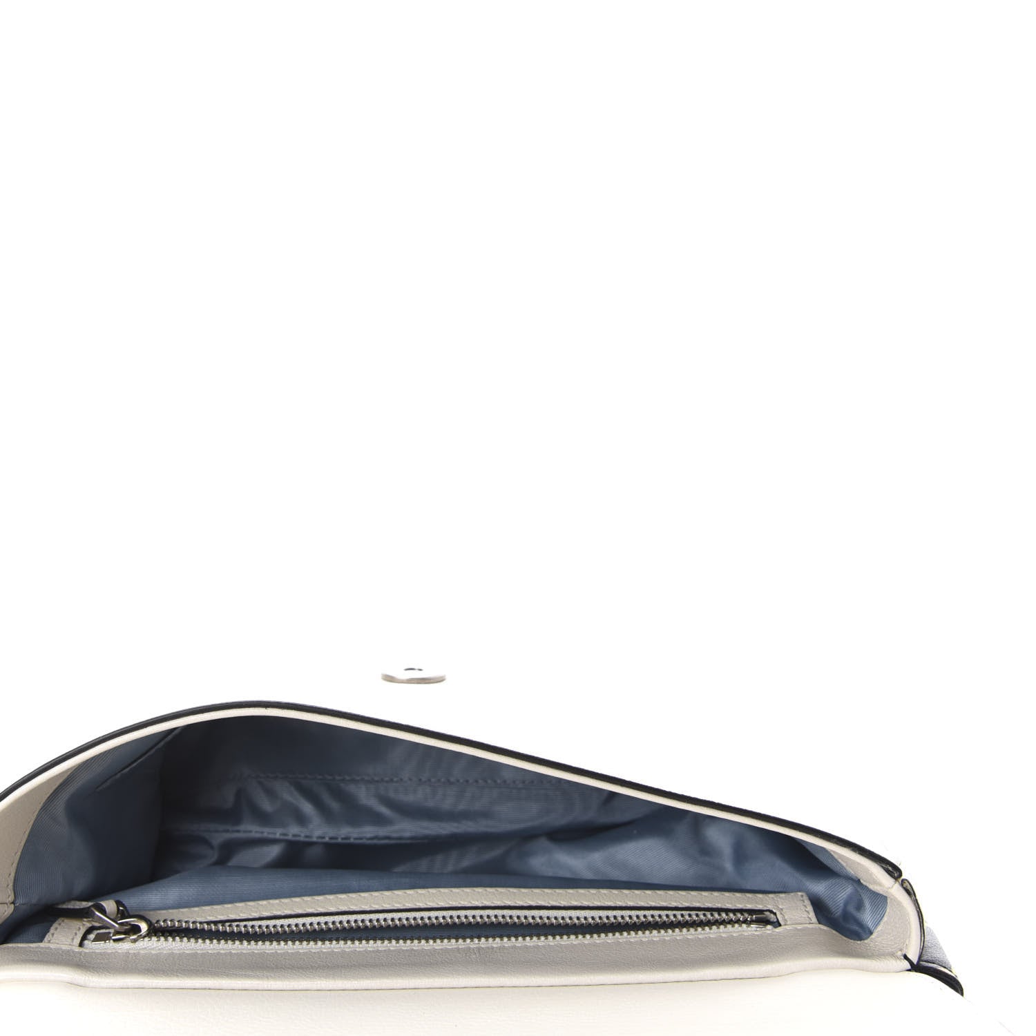Gucci Calfskin Diagonal GG Medium Thiara Double Envelope Shoulder Bag Black White 5 of 11
