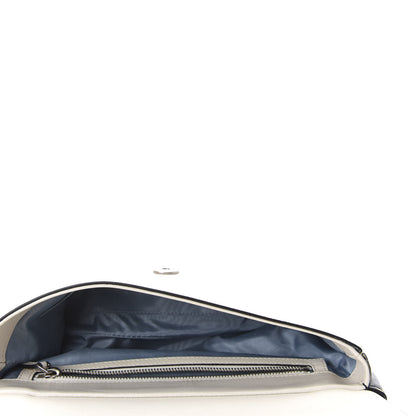 Gucci Calfskin Diagonal GG Medium Thiara Double Envelope Shoulder Bag Black White 5 of 11
