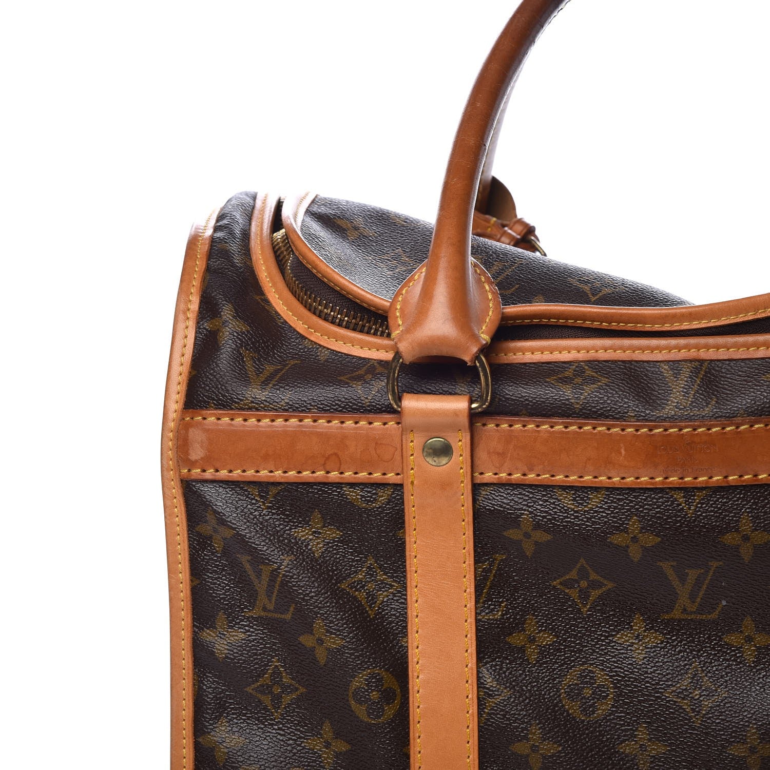 Louis Vuitton Monogram Sac Chien 40 Pet Carrier 13 of 35
