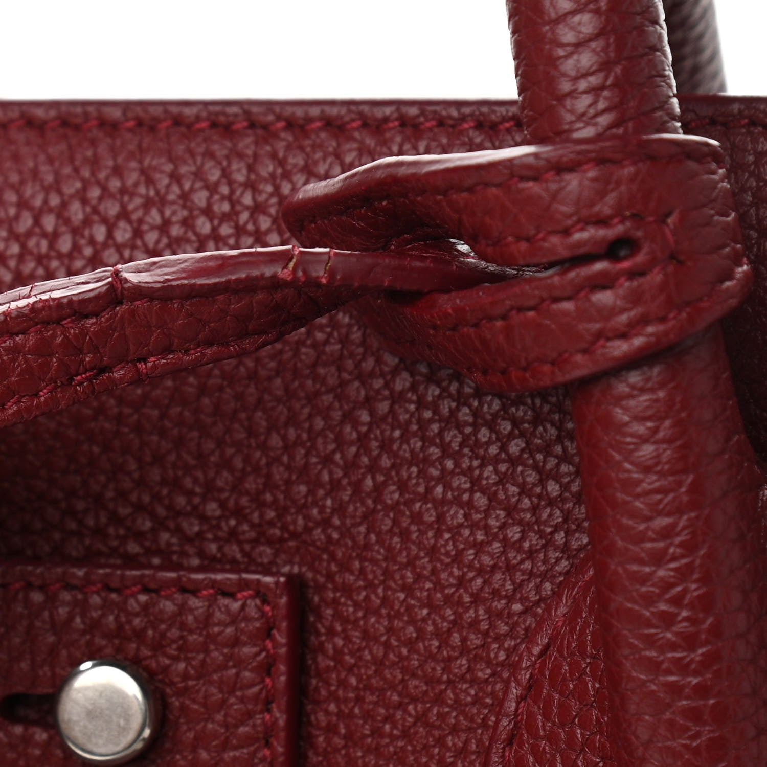 Saint Laurent Grained Calfskin Small Supple Sac De Jour Dark Pallisandre 10 of 10