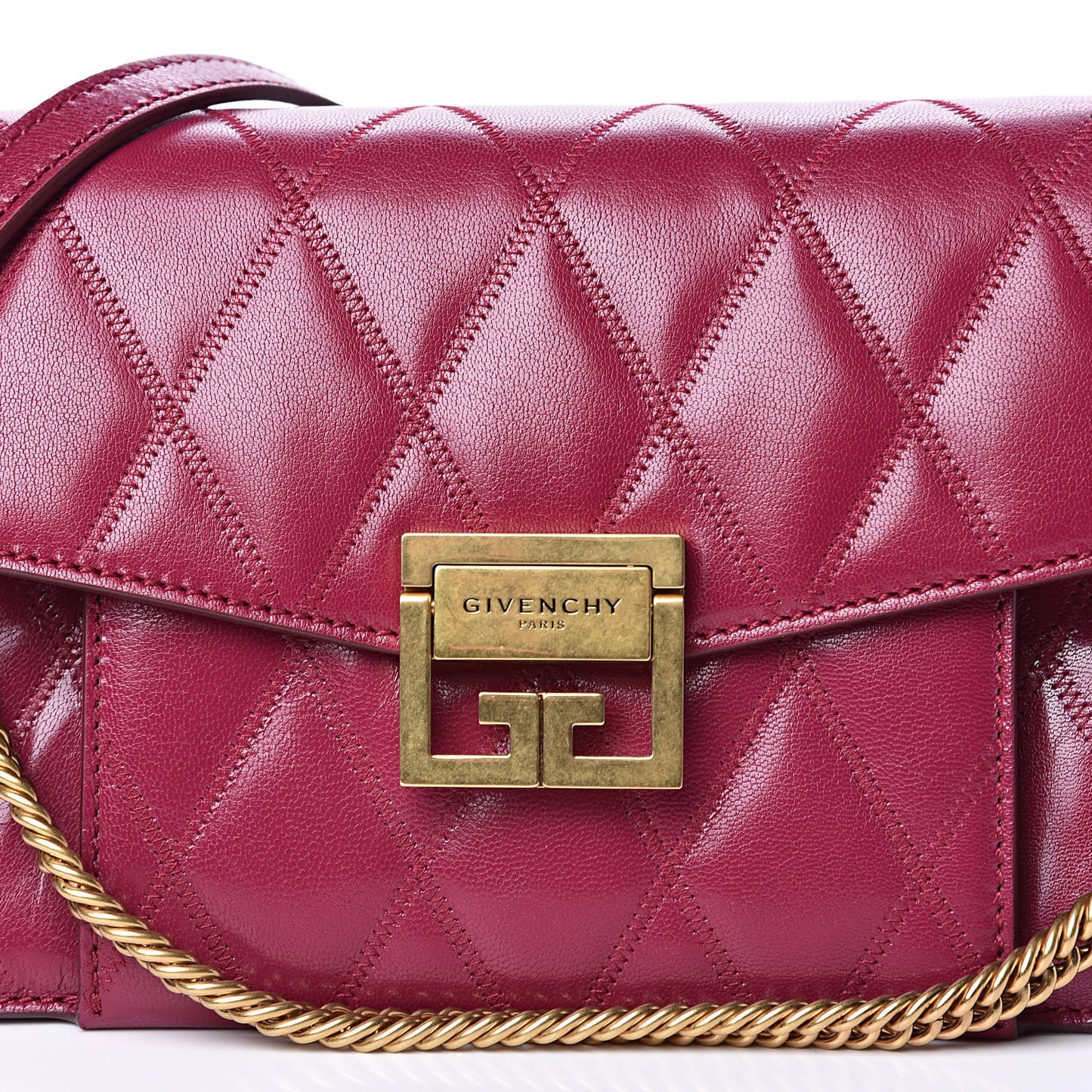 Goatskin Small GV3 Shoulder Bag Purple