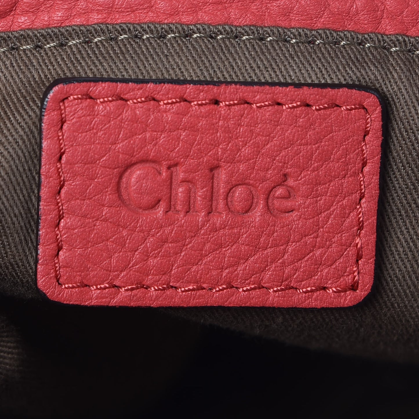 Calfskin Medium Marcie Satchel Red