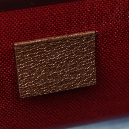 Gucci GG Supreme Monogram Globe-Trotter Beauty Case Brown 6 of 9