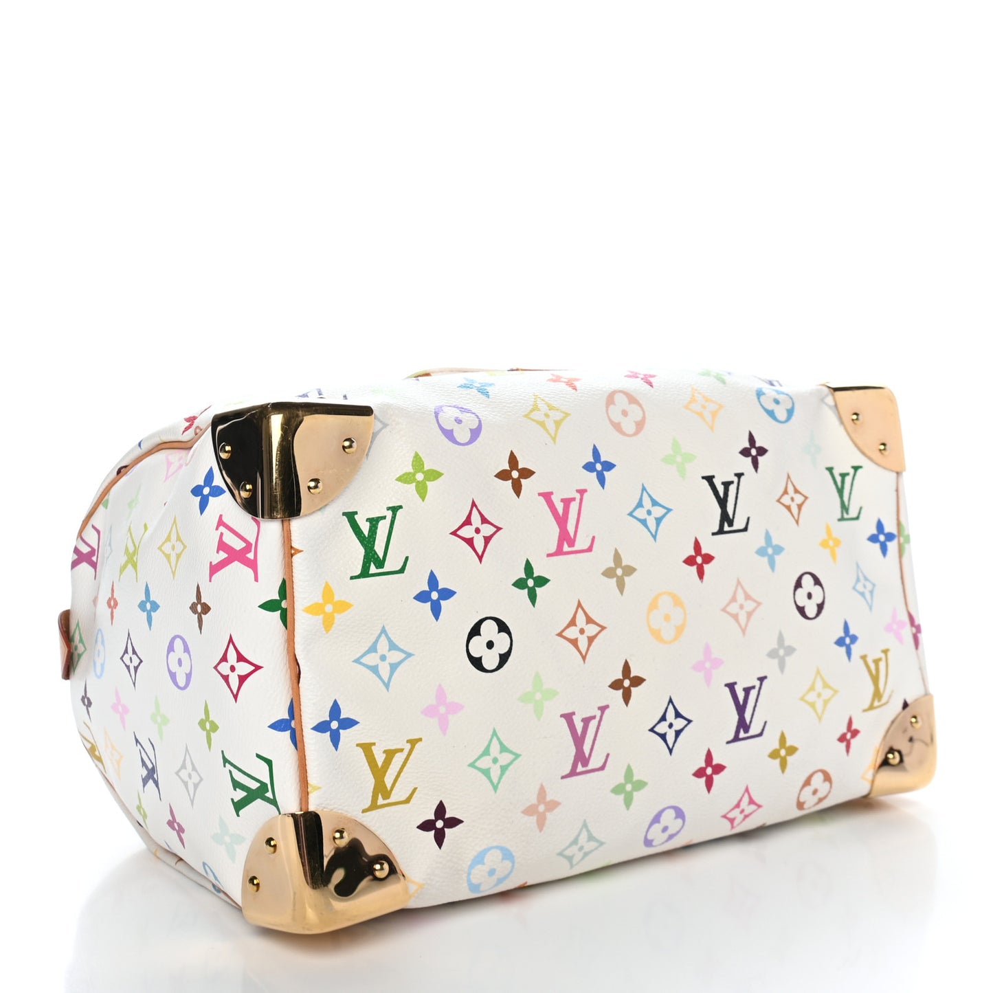 Monogram Multicolor Speedy 30 White