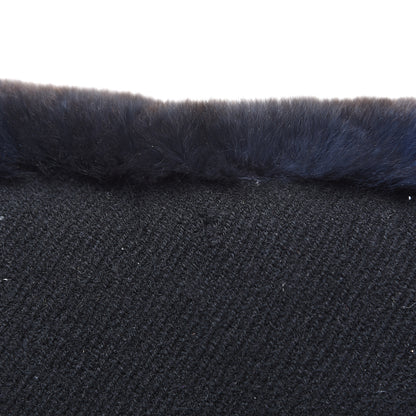Chanel Orylag Cashmere CC Pillow Blue 6 of 7