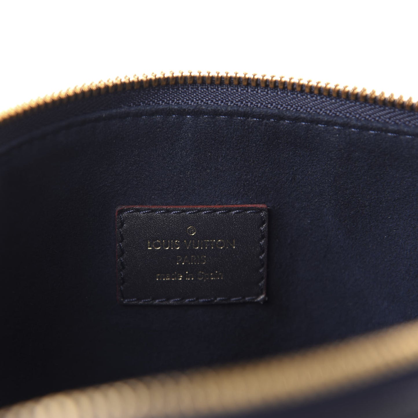 Empreinte V Tote MM Marine Rouge