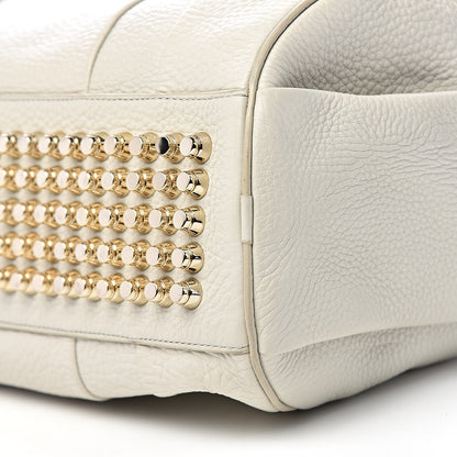 Alexander Wang Pebbled Lambskin Rocco White Gold Hardware 9 of 11