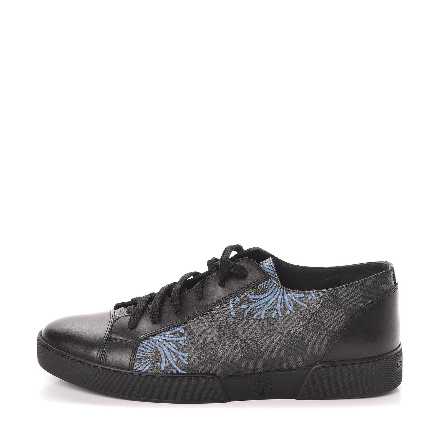 Damier Graphite Rope Sneakers 7.5 Blue