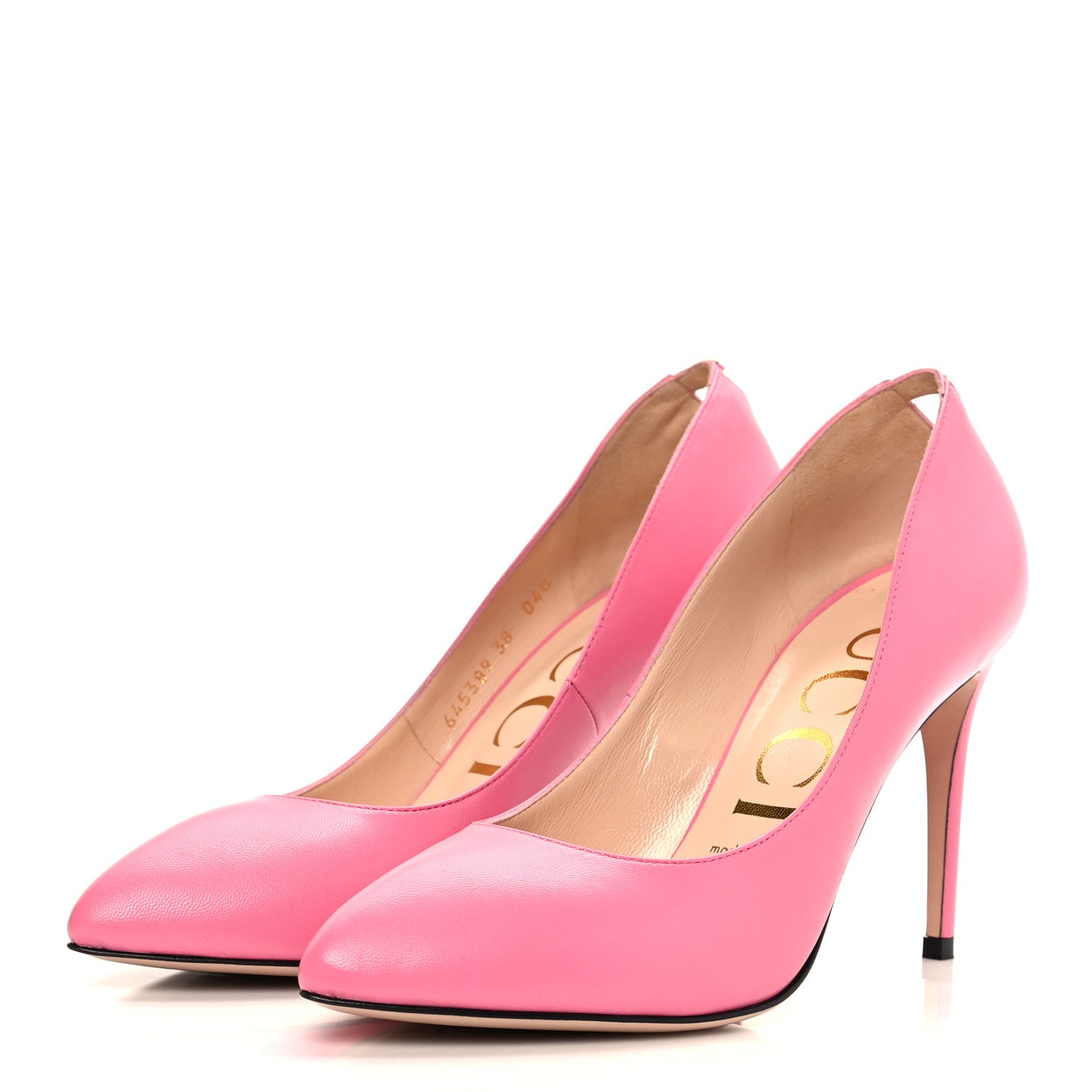 Malaga Kid GG Split Back Pumps 38 Pink Tropical Flower