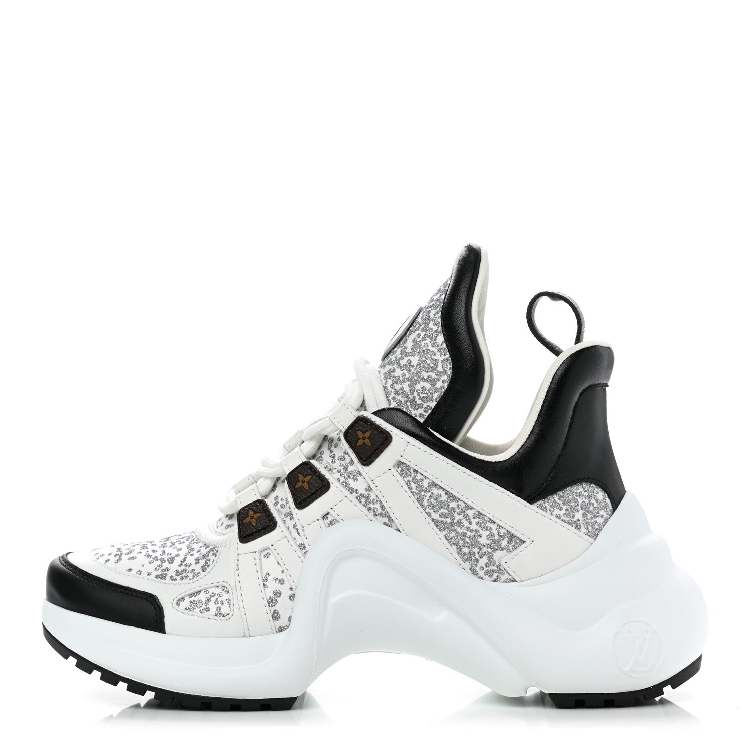 Louis Vuitton Monogram Calfskin LV Archlight Sneakers 36 White 1 of 8