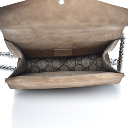 Gucci GG Supreme Monogram Mini Dionysus Shoulder Bag Taupe 5 of 8
