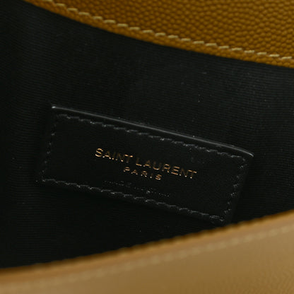 Saint Laurent Grain De Poudre Uptown Pouch Olive 6 of 6