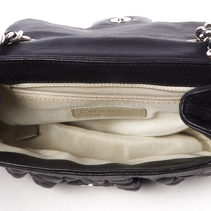 Chanel Washed Lambskin Quilted Mini Chain Around Flap Black 5 of 11