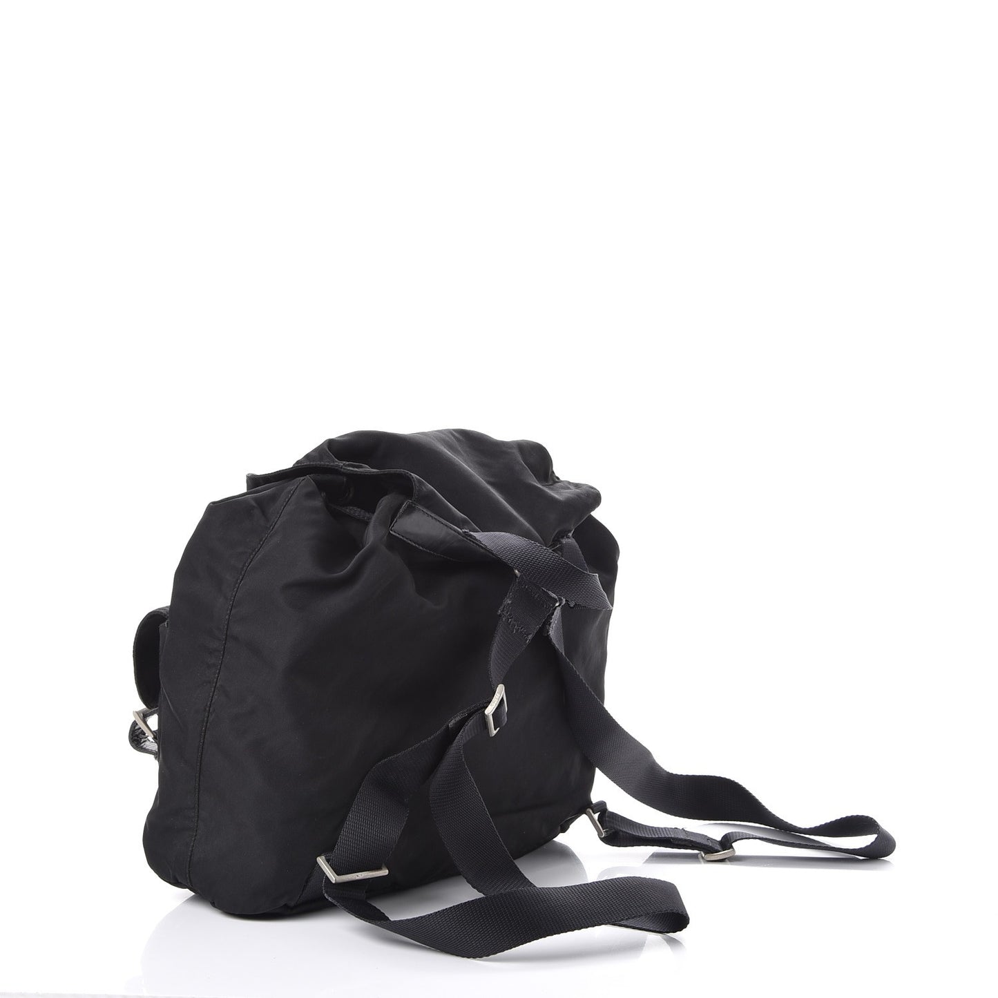 Nylon Vela Medium Backpack Black