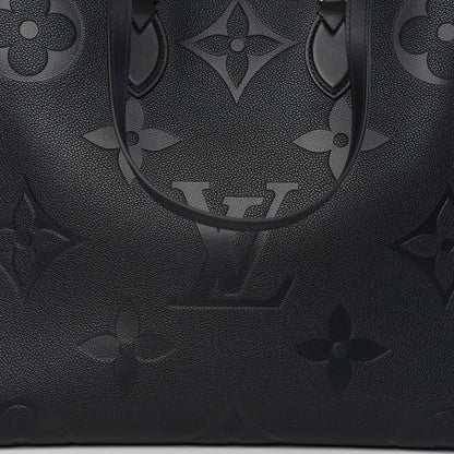 Louis Vuitton Empreinte Monogram Giant Onthego GM Black 6 of 8