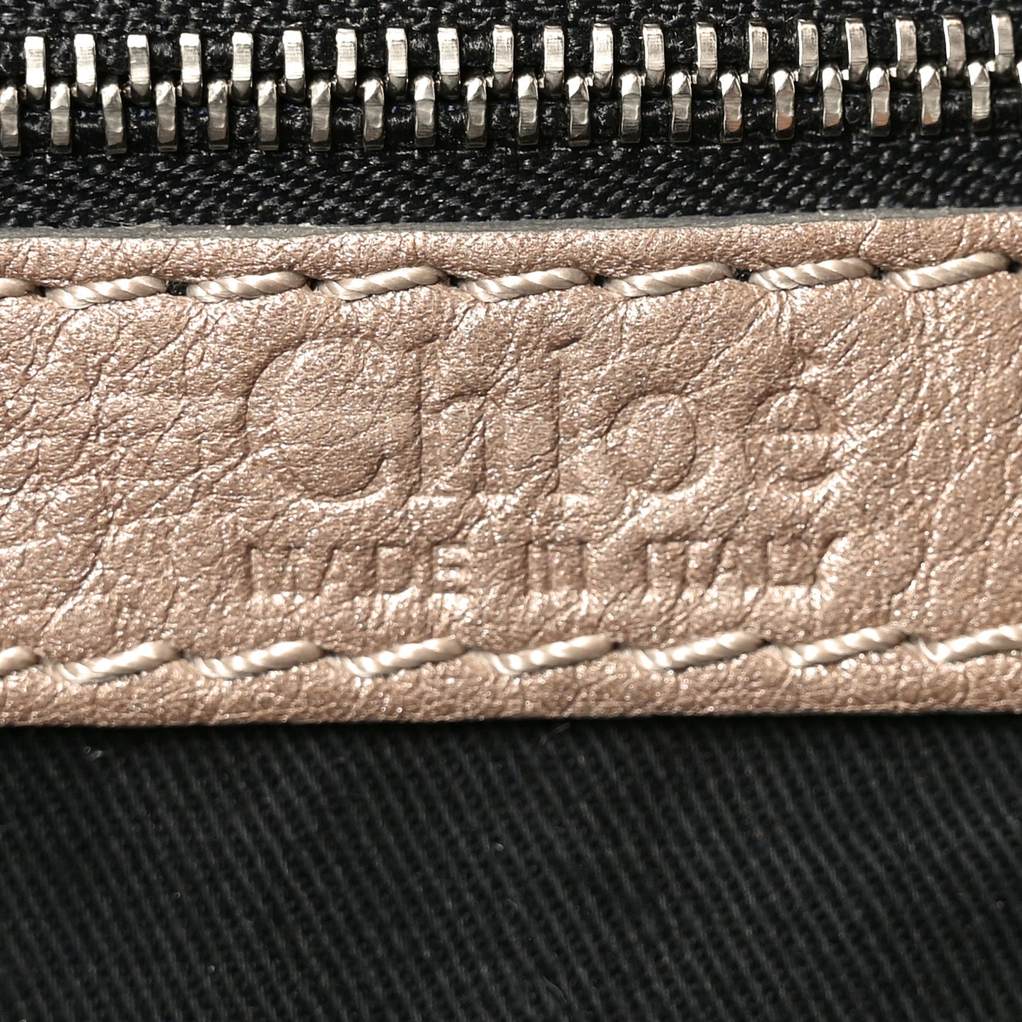Calfskin Paddington Shoulder Bag Beige