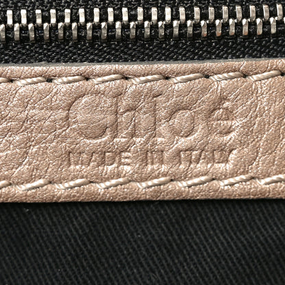 Chloe Calfskin Paddington Shoulder Bag Beige 6 of 9