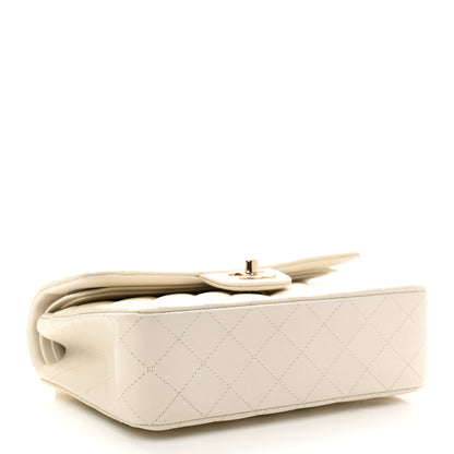 Chanel Caviar Quilted Small Double Flap White 4 of 11